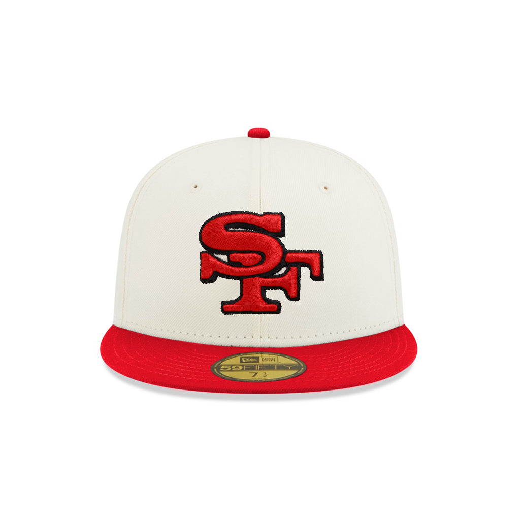 キャップ NewEra 59FIFTY San Francisco 49ers 7 3/8 San Francisco 49ers SF Chrome Red 2 Tone 1994 Kick Off SP 59Fifty