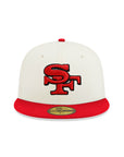 San Francisco 49ers SF Chrome Red 2 Tone 1994 Kick Off SP 59Fifty Fitted
