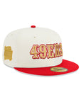 San Francisco 49ers Chrome Red 2 Tone Super Bowl XXIV SP 59Fifty Fitted