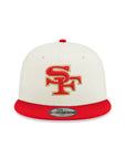 San Francisco 49ers SF Chrome Red 2 Tone 75th Anniversary 9Fifty Snapback
