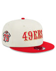 San Francisco 49ers Chrome Red 2 Tone 75th Anniversary SP 9Fifty Snapback