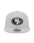 San Francisco 49ers 9Fifty Snow Grey NFL Snapback