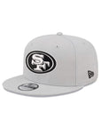 San Francisco 49ers 9Fifty Snow Grey NFL Snapback