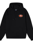 New Era San Francisco 49ers Black Back Shot Hood