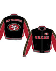 San Francisco 49ers Black Red Jacket