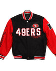 San Francisco 49ers Black Red Reversible Jacket