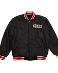 San Francisco 49ers Black Red Reversible Jacket
