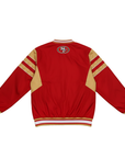 Starter San Francisco 49ers Pullover V-Neck Team Color Lightweight Jacket