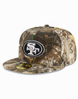 San Francisco 49ers Real Tree On White 59Fifty Fitted