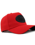 San Francisco 49ers Scarlet Red On Black 9Forty A-Frame Snapback