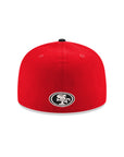 San Francisco 49ers Red Black 2 Tone Super Bowl XXIV SP 59Fifty Fitted
