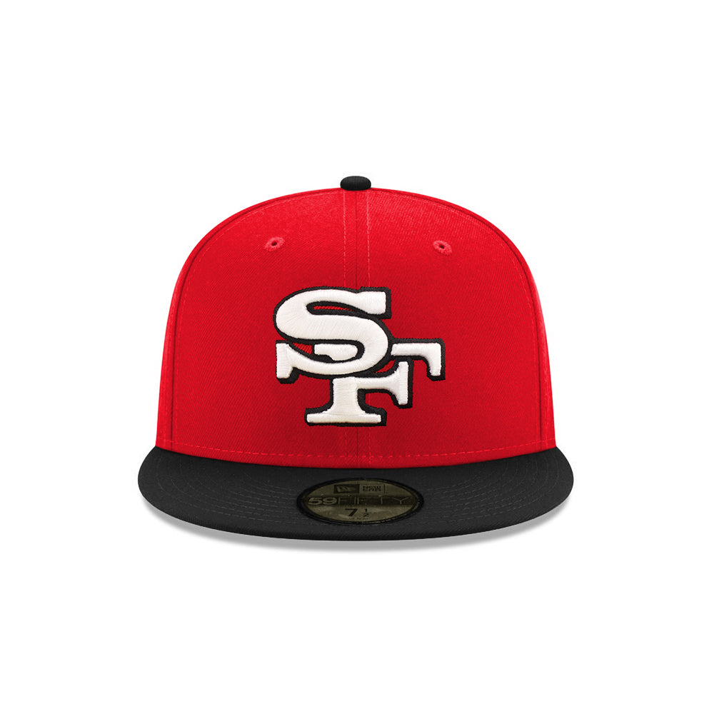 San Francisco 49ers Red Black 2 Tone Super Bowl XXIV SP 59Fifty