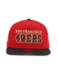 San Francisco 49ers Red Black 2 Tone 30th Anniversary SP 9Fifty A-Frame Snapback