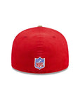 San Francisco 49ers Scarlet Red Corduroy Camel 2 Tone 59Fifty Fitted