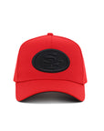 San Francisco 49ers Scarlet Red On Black 9Forty A-Frame Snapback