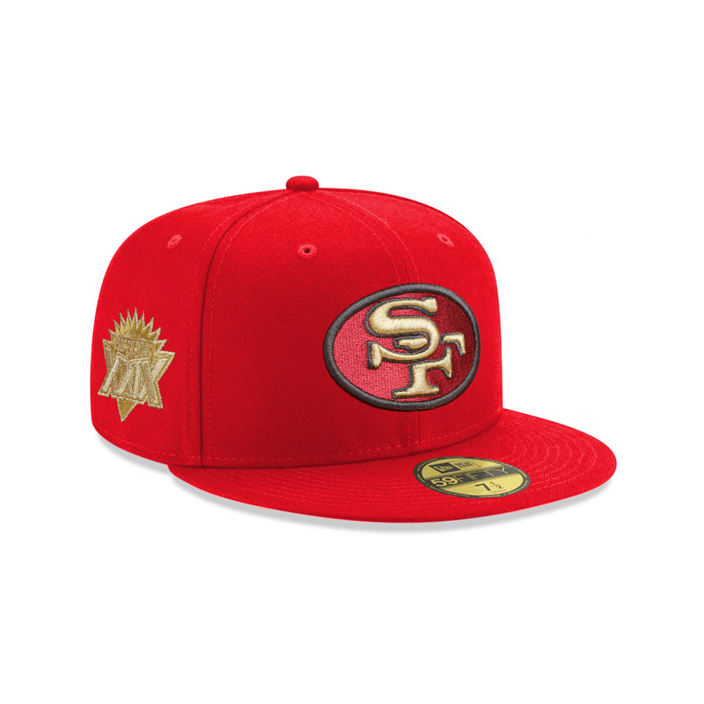 San Francisco 49ers Red Super Bowl XXIX SP 59Fifty Fitted – CROWN