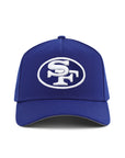San Francisco 49ers Royal 9Forty A-Frame Snapback