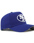 San Francisco 49ers Royal 9Forty A-Frame Snapback