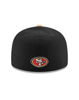 San Francisco 49ers Black Red 2 Tone 60th Anniversary SP 59Fifty Fitted