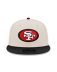 San Francisco 49ers Stone Black 2 Tone 40th Anniversary SP 9Fifty Snapback