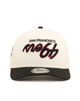 San Francisco 49ers Upside Down Chrome Black 2 Tone F.T.T.B SP 9Fifty A-Frame Snapback