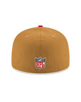 San Francisco 49ers Wheat White Red Super Bowl XIX SP 59Fifty Fitted