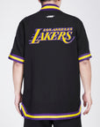 Pro Standard Los Angeles Lakers Classic Warm Up Short Sleeve Jacket