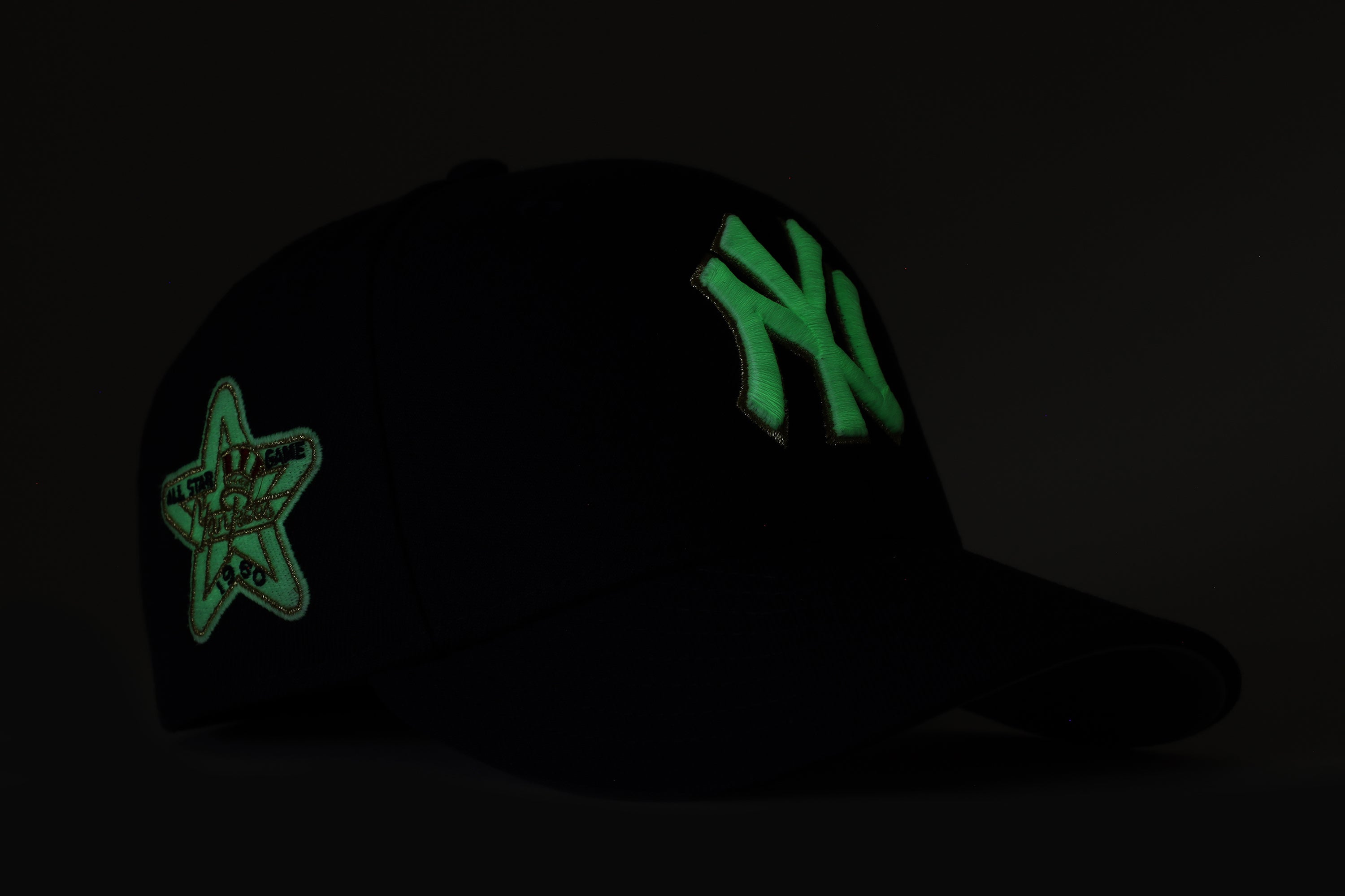 New York Yankees Navy Blue Glow In The Dark 1960 All Star Game SP 