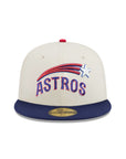 Houston Astros Chrome Oceanside Blue 2 Tone MLB Batterman SP 59Fifty Fitted