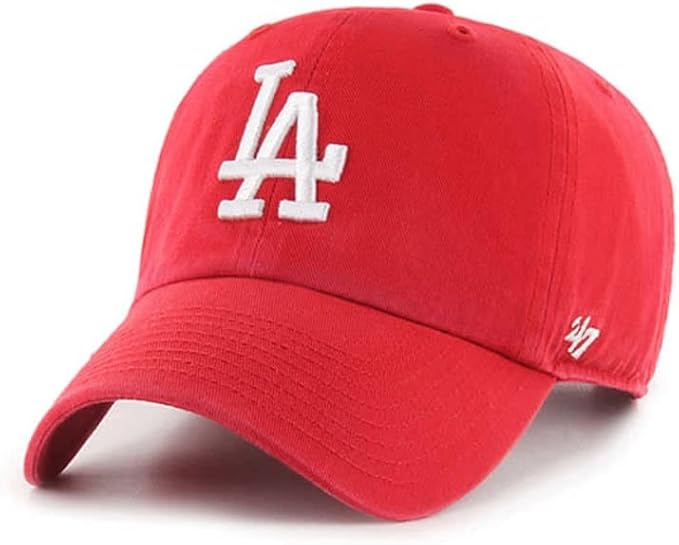 Los Angeles Dodgers Scarlet Red '47 Brand Clean Up – CROWN MINDED