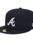 Atlanta Braves Team Color 2021 World Series Side Patch 59Fifty Fitted