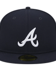 Atlanta Braves Team Color 2021 World Series Side Patch 59Fifty Fitted