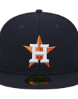 Houston Astros Team Color 2017 World Series Side Patch 59Fifty Fitted