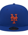 New York Mets Team Color 1986 World Series Side Patch 59Fifty Fitted