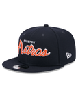 Houston Astros Script Primary Logo SP Team Color 9Fifty Snapback