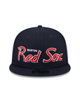 Boston Red Sox Script Primary Logo SP Team Color 9Fifty Snapback