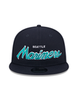 Seattle Mariners Script Primary Logo SP Team Color 9Fifty Snapback