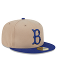 Brooklyn Dodgers Camel Royal Blue 2 Tone 59Fifty Fitted
