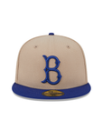Brooklyn Dodgers Camel Royal Blue 2 Tone 59Fifty Fitted