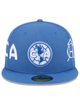 Club America Liga MX Multi Logo 59Fifty Fitted