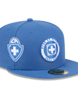 Cruz Azul Liga MX Multi Logo 59Fifty Fitted