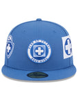 Cruz Azul Liga MX Multi Logo 59Fifty Fitted