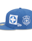 Cruz Azul Liga MX Multi Logo 59Fifty Fitted
