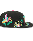 Mexico World Baseball Classic WBC Latin Embroidery All Over Black 59Fifty Fitted