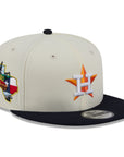 Houston Astros Chrome Navy Localized State SP 9Fifty Snapback