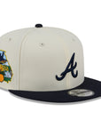 Atlanta Braves Chrome Navy Localized State SP 9Fifty Snapback