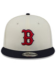 Boston Red Sox Chrome Navy Localized State SP 9Fifty Snapback