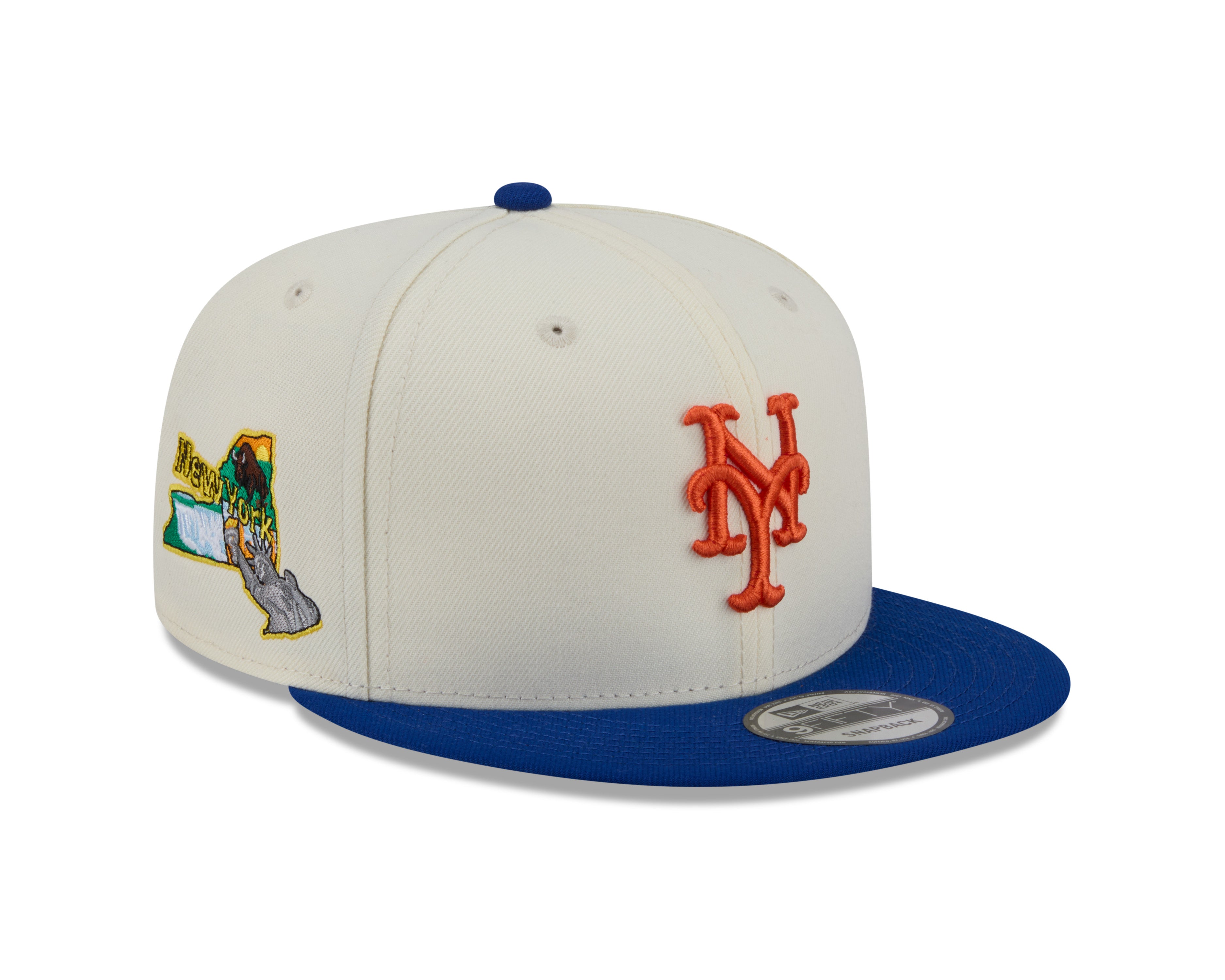 New York Mets Chrome Blue Localized State SP 9Fifty Snapback