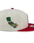 Anaheim Angels Chrome Red Localized State SP 9Fifty Snapback