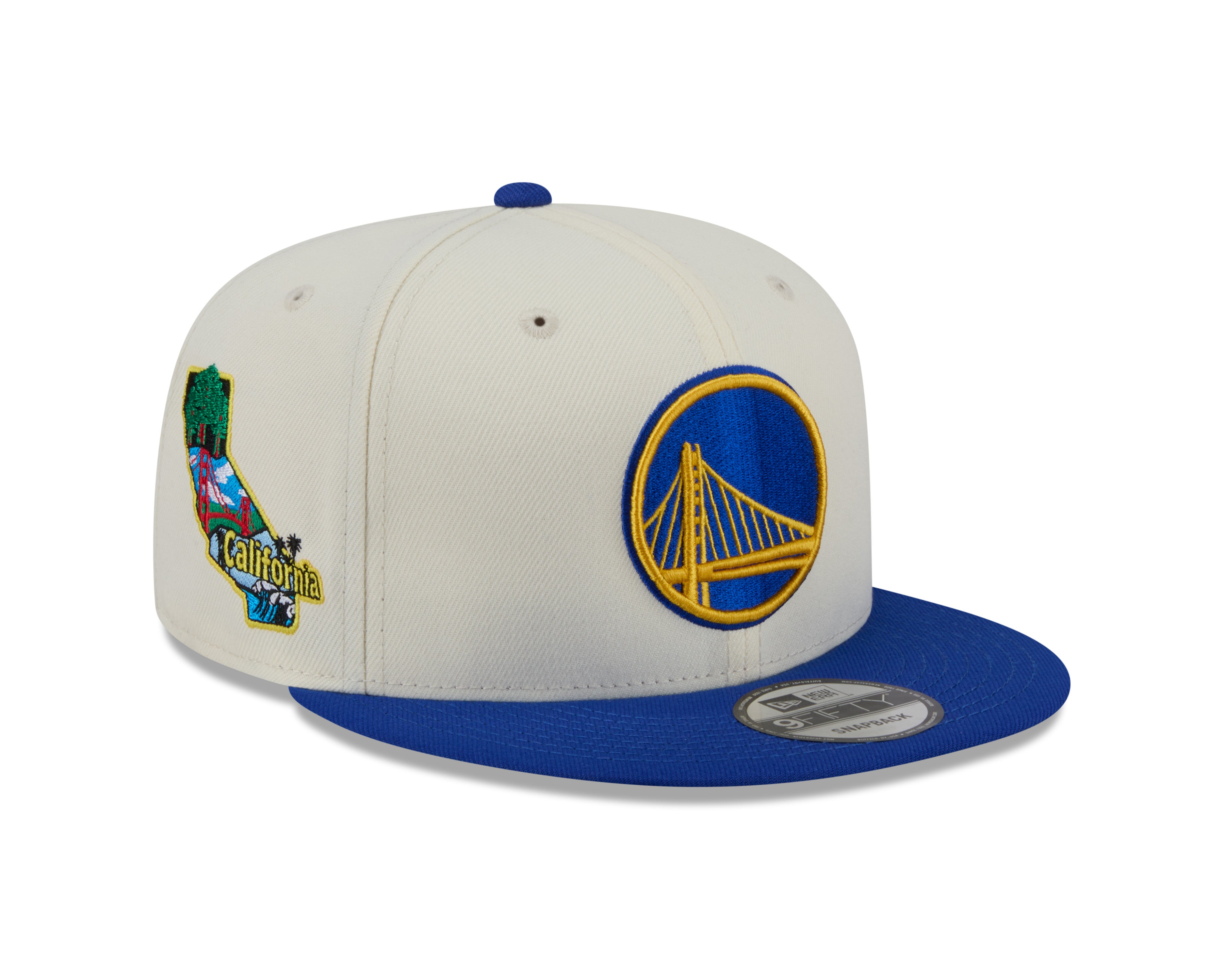 Golden State Warriors キャップ　レア Golden State Warriors Chrome Blue Localized State SP 9Fifty